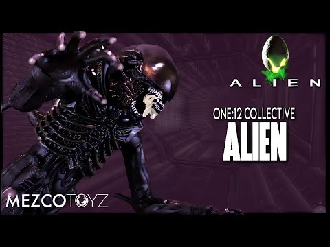 Mezco Toyz Alien Xenomorph One:12 Collective Deluxe Edition Action Figure @TheReviewSpot