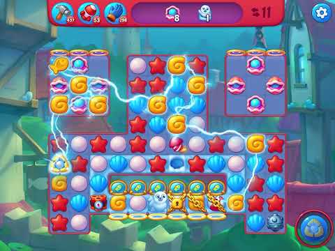 Fishdom Hard level 7019 no boosters フィッシュダム ハード [Friend's]