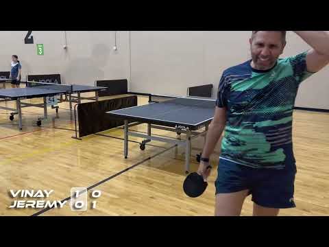 Vinay Chandra 2199 vs Jeremy Sneeden 2159 Edgeball 2023 Over 40 Finals