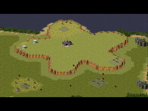 Red Alert 2 | Yuri's Revenge | 7 vs 1 - Hello Kitty map - Extreme AI - Random