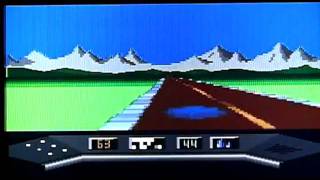 Electra Glide on Atari 400/800 XL/XE. Gameplay & Commentary