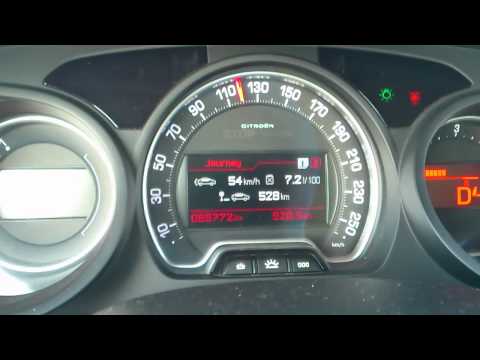 Acceleration Citroen C5 2.0HDI 138 ps. BVA6 + Digital Tuning = 170 ps.