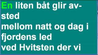 Sommernatt ved fjorden