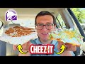 Taco Bell Big Cheez-It Crunchwrap & Tostada Review🧀🌮