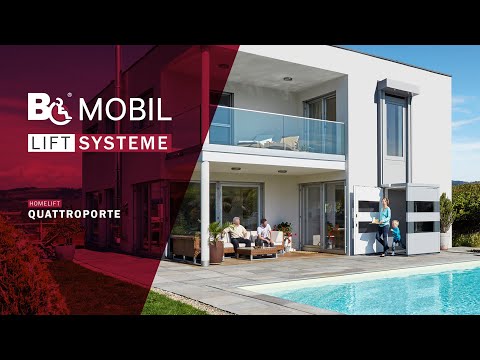 Homelift Ascendor QuattroPorte - B.MOBIL