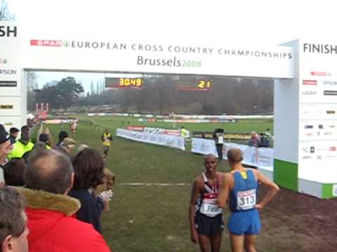 Serhiy Lebid wins European Champion Cross Country - Finish of Man's Senior Race