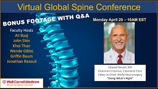 Bonus Footage and Q&amp;A with Dr. Edward Benzel