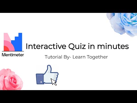 How to create a Interactive quiz- Mentimeter- By: Veronica Singh