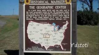preview picture of video 'The Geographic Center Of The United States'
