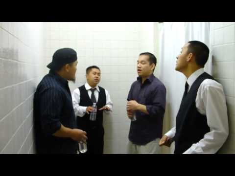 Forthe Dimenshon & Proto J rehearsing txij hnub no mus accapella.