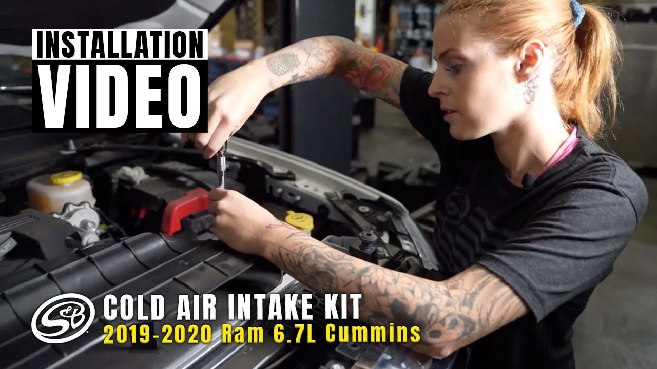 S&B Cold Air Intake Kit for  2019-2023 Ram 6.7L Cummins