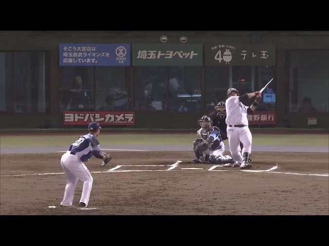 【6回表】逆転を許した直後の一発‼ マリーンズ・井上の第3号ホームラン‼ 2019/5/9 L-M