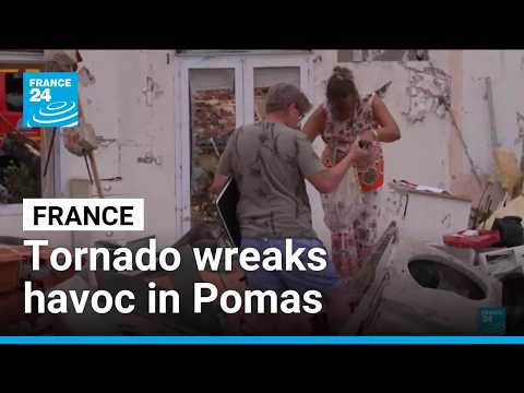 Tornado wreaks havoc in village in southwestern France