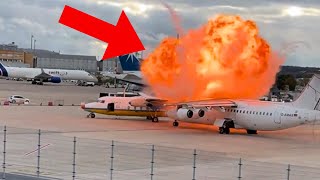 Huge Explosion Near Plane - Daily dose of aviation
