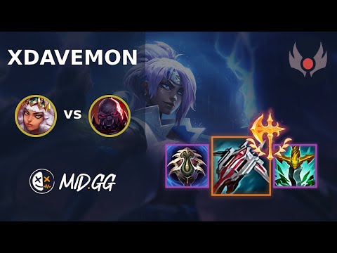 MID.GG: [ xDavemon ] Qiyana MID vs Sion | NA GRANDMASTER | LOL Season 2025