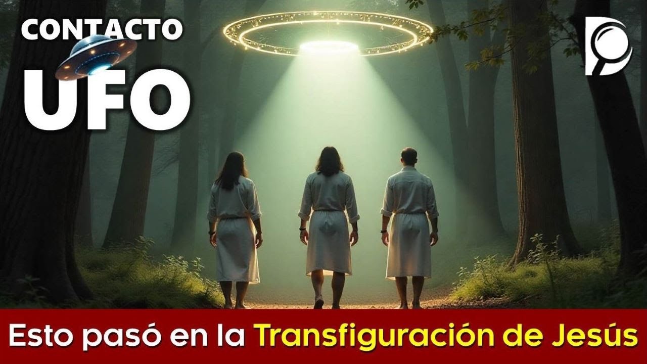 Esto pasó en la TRANSFIGURACIÓN de JESÚS - Contacto UFO