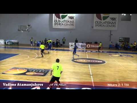 FK Nikars vs TSI Futsal Team 20.03.2011 Latvijas telpu futbola čempionāts 2010/2011