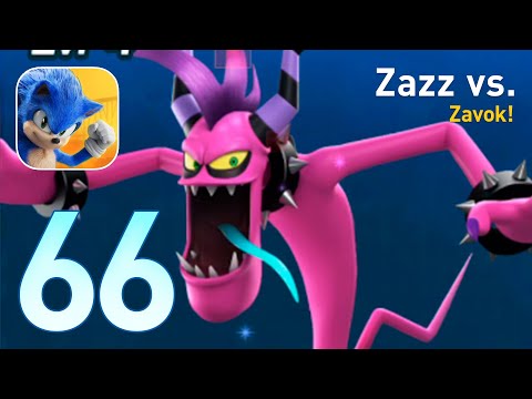 Sonic Forces: Gameplay Walkthrough Part 66 - Zazz Vs. Zavok! (iOS, Android)