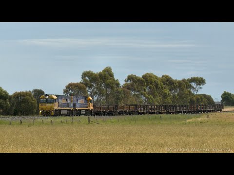 7XM4 Pacific National Steel Train (22/11/2020) - PoathTV Australian Railways