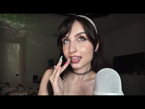 ASMR LOVE BOMB 💗Intense SPIT PAINTING 💗Wet MOUTH SOUNDS💗 Nail TAPPING💗 HAND Sounds 