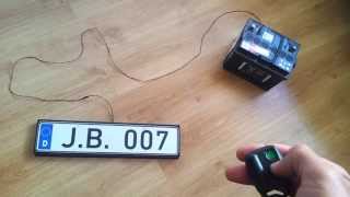 Magic License Number Plates! Watch this video!!!