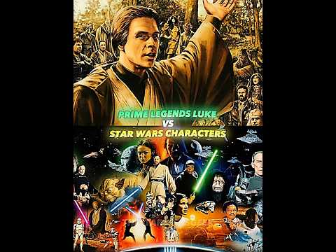 Legends Luke VS Star Wars Characters | #shorts
