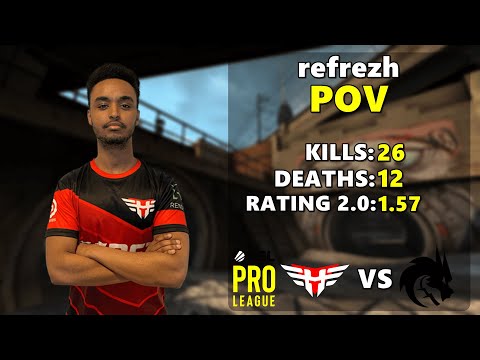 CS:GO POV Demo Heroic refrezh (26/12) vs Spirit (de_overpass) EPL S14