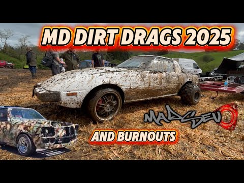 Md dirtdrags 2025 und einige burnouts mit tekobm, der 13b Bridgeport turbo 323