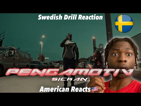 American Reacts to Swedish Rap! Sickan - Pengamotiv #swedishrap