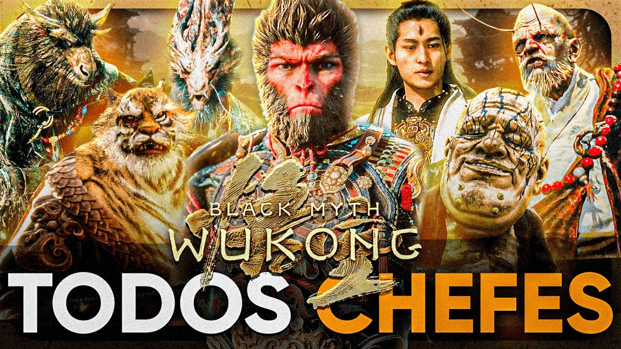 BLACK MYTH WUKONG: TODOS OS CHEFES E QUESTS DO JOGO