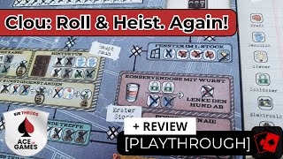 Solo Playthrough + Review | Clou: Roll & Heist. Again!