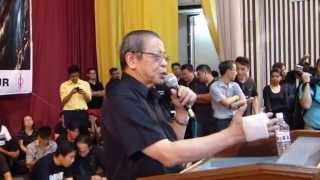 DAP Stalwart Lim Kit Siang Thanks Voters In Ipoh Post-GE13