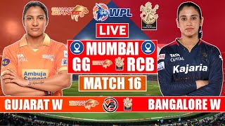 Royal Challengers Bangalore vs Gujarat Giants Women WPL Live Scores | RCB W vs GG W Live Commentary