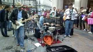 FREEBIRD by anonymous buskers, filmed on a Nokia 808