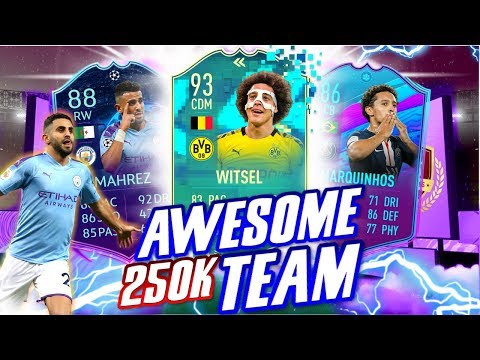 AMAZING 250K *WEEKEND LEAGUE* TEAM FIFA 20 w/ TOTS WITSEL!!! | FIFA 20 250K SQUAD BUILDER!