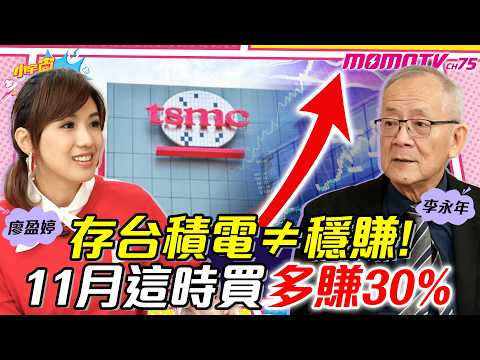存台積電≠穩賺!11月這時買 多賺30% ft. 李永年【 小宇宙大爆發 】