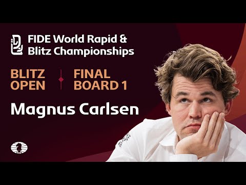 Magnus Carlsen | FIDE World Blitz Championship 2025 | Board 1 | Day 2