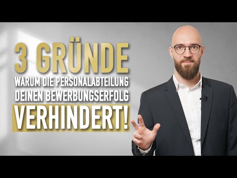 HR INSIDER - 3 Gründe warum die Personal-Abteilung deinen Bewerbungserfolg aktiv verhindert