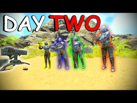 How We Made Carno Cave RAID THEMSELVES Day 2   Ark PVP