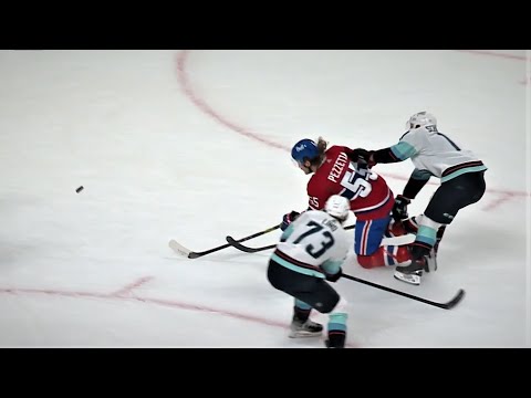 Michael Pezzetta Gets The Equalizer For The Montreal Canadiens