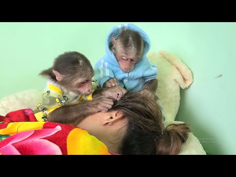 Mimi Kuku together take care of Mom