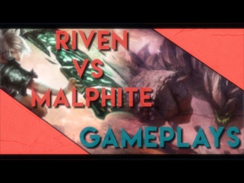 Diamante 2 Riven vs malphite | Electrokidi | Gameplay