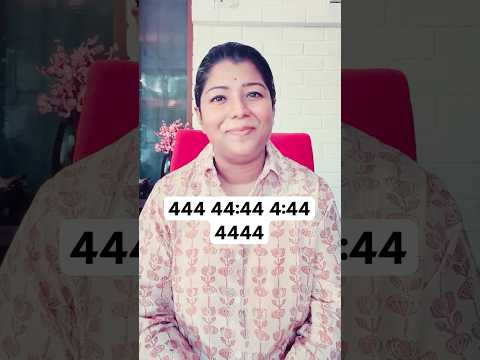 444 4444 numbers meaning