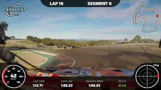 Laguna Seca Best Lap Lemons Miata 1:49.7