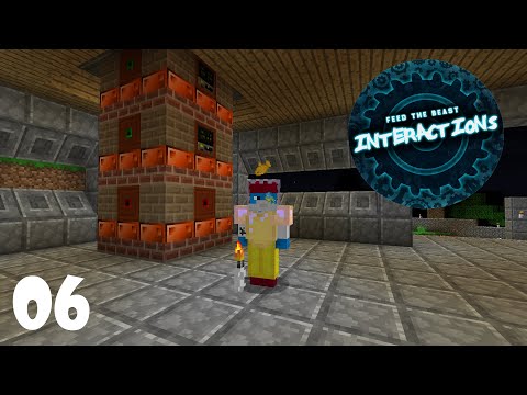 Minecraft - FTB Interactions Ep6 - Stacking Up Ovens