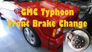 GMC Typhoon Front Brake Change
