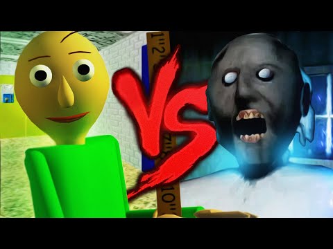 Baldi (Baldi's Basics) VS. Granny | Batalha de Mestres Part. Jully Suteki (Prod. Hollywood Legend)
