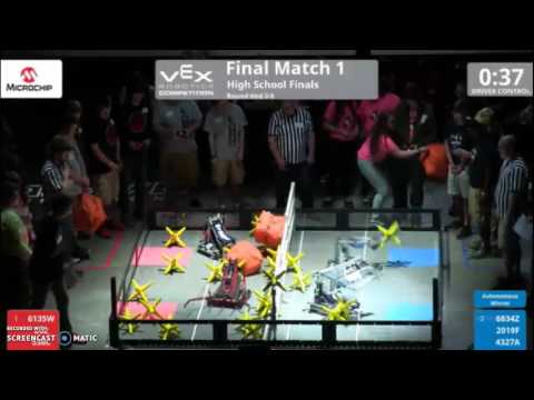 Vex Starstruck US OPEN High School Finals Match 1