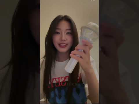 Yoonchae unboxing Katseye lightstick #katseye