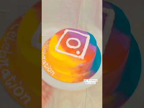 50k Insta Celebration Cake 🎊 #viral #shorts #shortsvideo #trending #viralvideo #cake #youtubeshorts